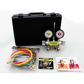 Amazon.co.jp: デンゲン YM-134 R-134a用ガスチャージセット